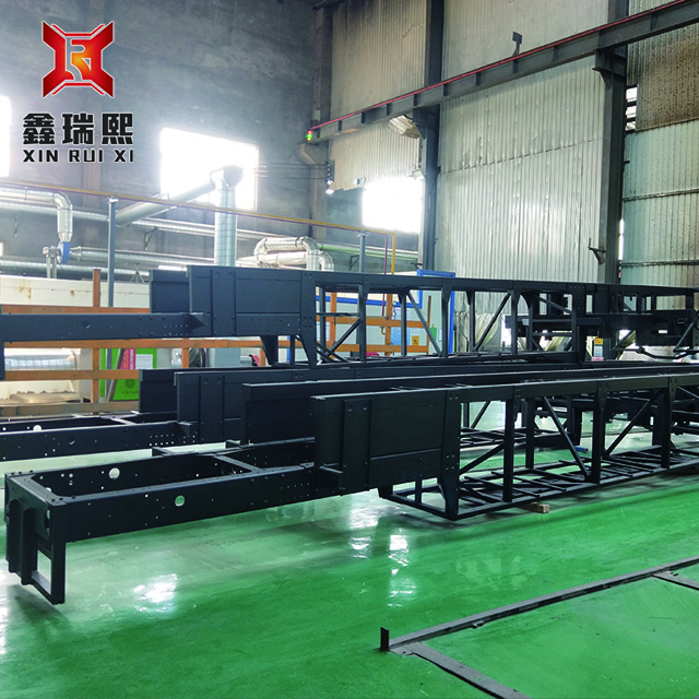 Stainless Steel Air Suspension Three-section Bus Frame Assembly