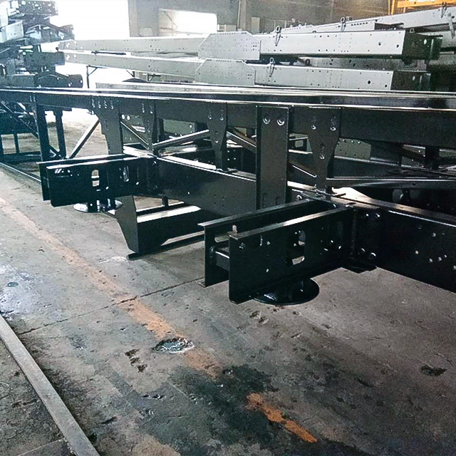 Light Duty Anti-Rust Steel Tour Bus Chassis Frame Bus Girder