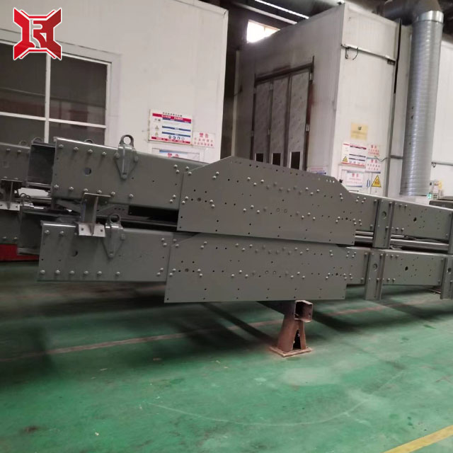 Mining Skeleton Truck Chassis Frame Mine Truck Girder heavy duty truck beam assembly Customized according to drawings